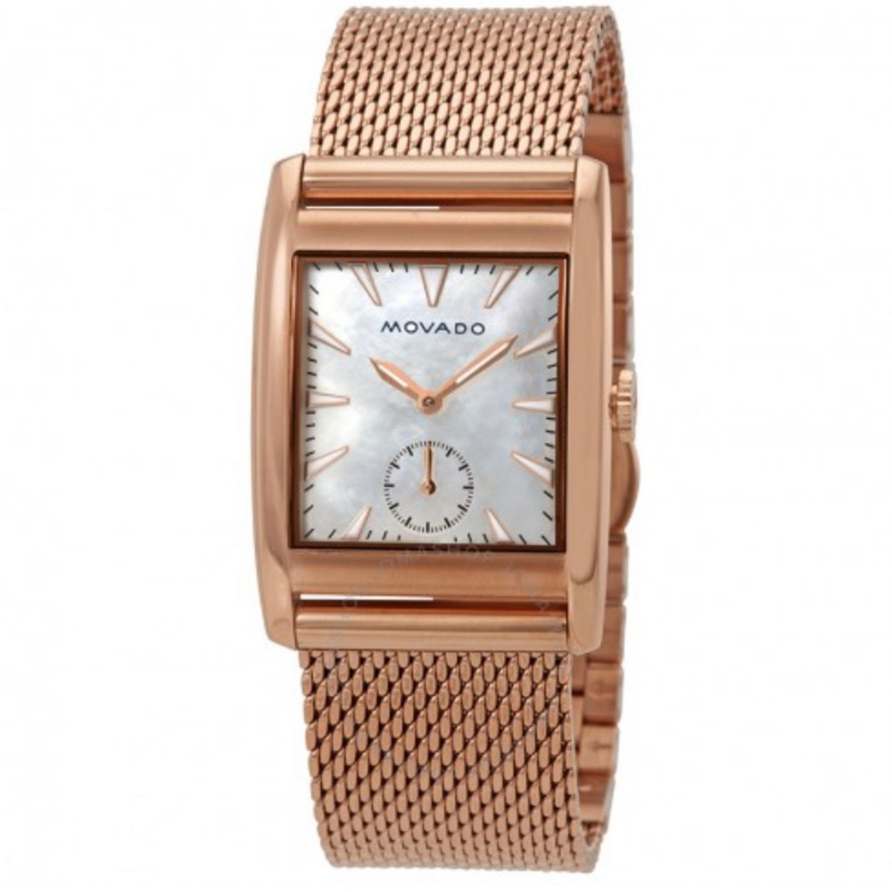 SOLD⛔️Authentic Movado Mother of pearl rose Gold - Picture 4 of 8